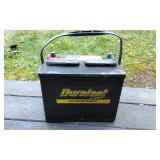 Used Duralast Gold Battery