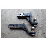 2- 2in. Receivers W/2" & 1 7/8" Balls