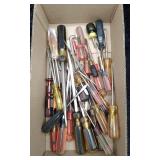 Lot-Flathead Screwdrivers