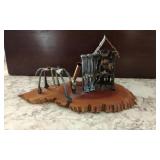 Handcrafted Sculpture Made From Metal