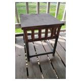 Wooden Picnic Table & Misc