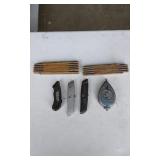 Fooling Rulers, Utility Knives, & Chalk Line