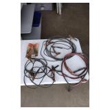 3 Sets Of Jumper Cables &  New Replacement Clamps