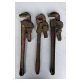 3 Pipe Wrenches