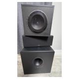 3 Home Entertainment Speakers