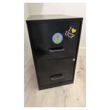 2 Drawer Metal Filing Cabinet
