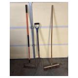 Rake, Pitchfork & Broom