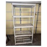 Plastic Shelving Unit