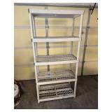 Plastic Shelving Unit
