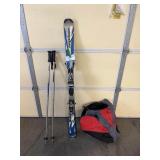 Snow Skis, Poles & Boots