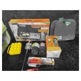Ozark Trail Stove, Plastic Lantern & Misc.
