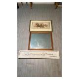Mirror, Picture & Plaque