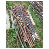 Approximately 50 T-Posts