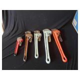5 Pipe Wrenches