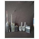 Walkie Talkies, Transistor Radios, and Misc