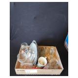 Box of Misc Glasses