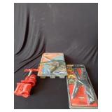 Heating Tool, Pipe Clamps, and Utility Cutter