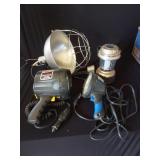 Assortment of Work Lights and Flashlights