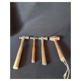 3 Ball Pin Hammers and Small Sledgehammer