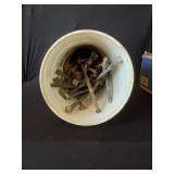 Bucket of Misc Bolts