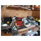 Shelf  of Misc. Hardware