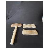 3 Double Bit Ax Heads