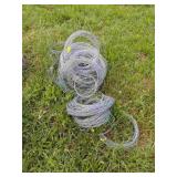 Pile of Rolled Up Barbed Wire