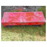 Small Wooden Box and Contents
