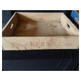 Kerns Bread/Cakes Wooden Box
