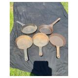 5 Metal Skillets