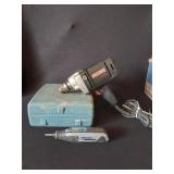 Black and Decker Drill and Craftsman 1/2" Drill