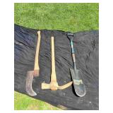 Spade, Mattock, and Pick Axe