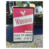 Winston Metal Cigarette Sign