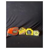 4 Measuring Tapes