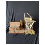 Bird House and Log Cabin Replica