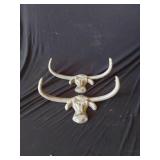 Longhorn Wall Mount Coat Hangers