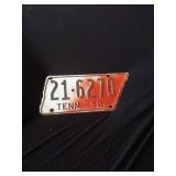 1952 Tennessee Tag