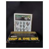 40 Piece Tap and Die Set and Crowfoot Wrench Set