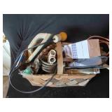 Basket and Bucket of Misc Hardware
