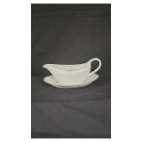 Wedgewood 'Mystique Blue' Gravy Bowl & Plate