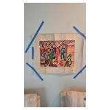 Haitian Folk Art By Martino, 60' Signed
