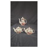 2 Mason's 'Mandarin' Ironstone Teapots