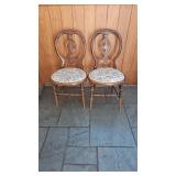 2 Antique Victorian Chairs