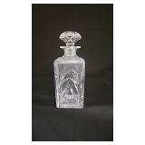 Tudor English Crystal Decanter W/Stopper