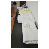 Embroidered Tableclothes & Related Items