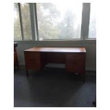 5 Drawer Wooden Computer Desk