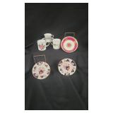 6 Wedgewood Cups & Saucers Bone China