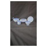 Wedgewood Jasperware Creamer, Bowl & Misc.