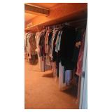Large Closet With Women's Clothes, Small & Medium