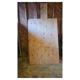 3 Pieces of Plywood & Misc. Wood